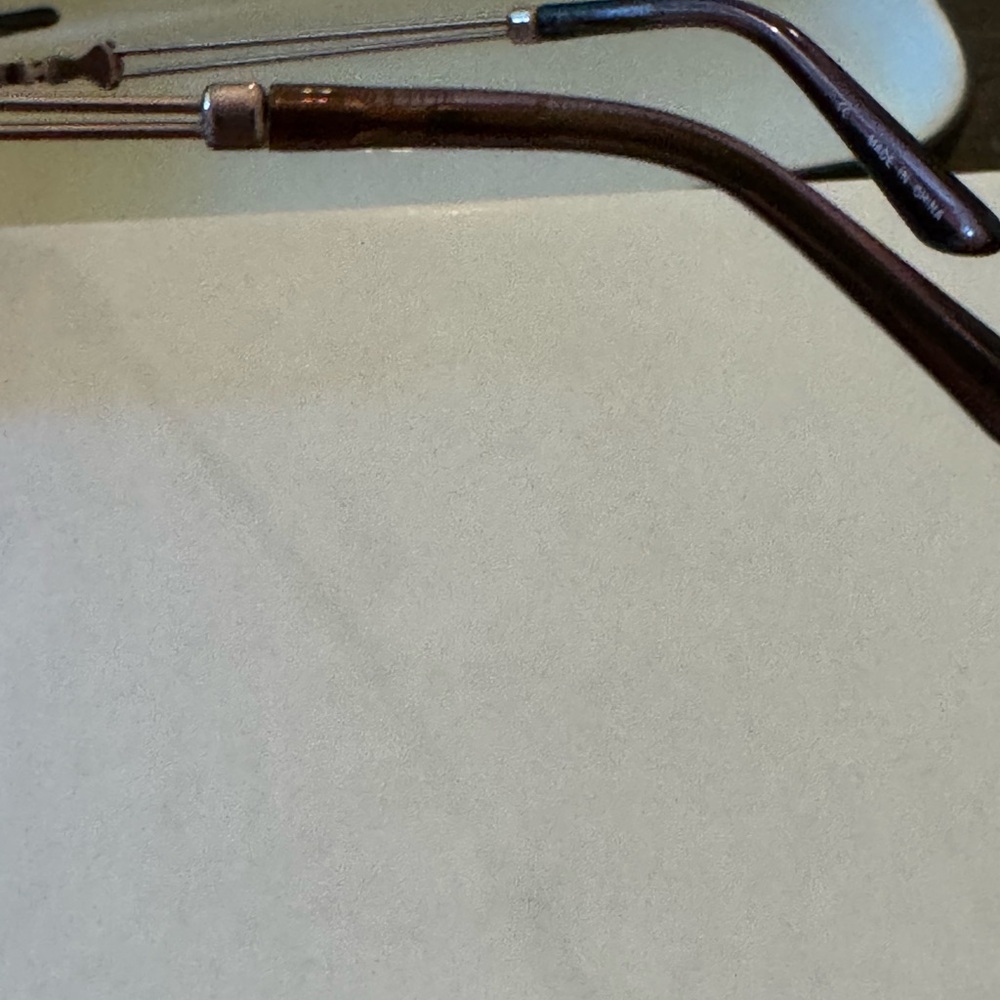 Bulova Rose Gold Rectangular Glasses - image 4